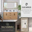 Meuble-lavabo double 72 po avec miroir Anais