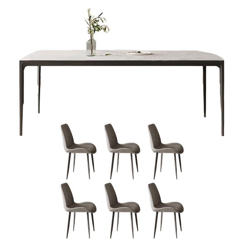 Table de salle à manger Light, H 29,92 po x L 55,11 po x l 31,49 po
