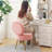 Noehly Upholstered Velvet Accent Stool Vanity Chair-1464942488