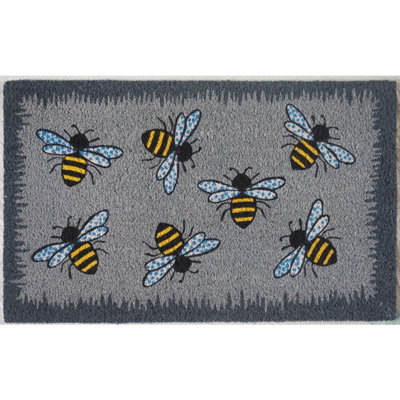 18 po x 30 po tapis pour porte d’extérieur Honey Bee