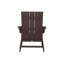 Chaise Adirondack en polyéthylène haute densité l 30,7 po Erlene-86552593