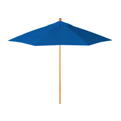 Parasol en bois de teck 9 pi