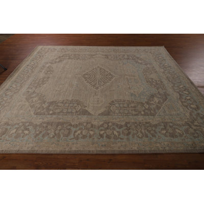Vegetable Dye Oushak Turkish Area Rug