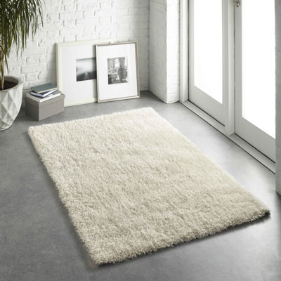 Coopers Cream Shaggy Rug