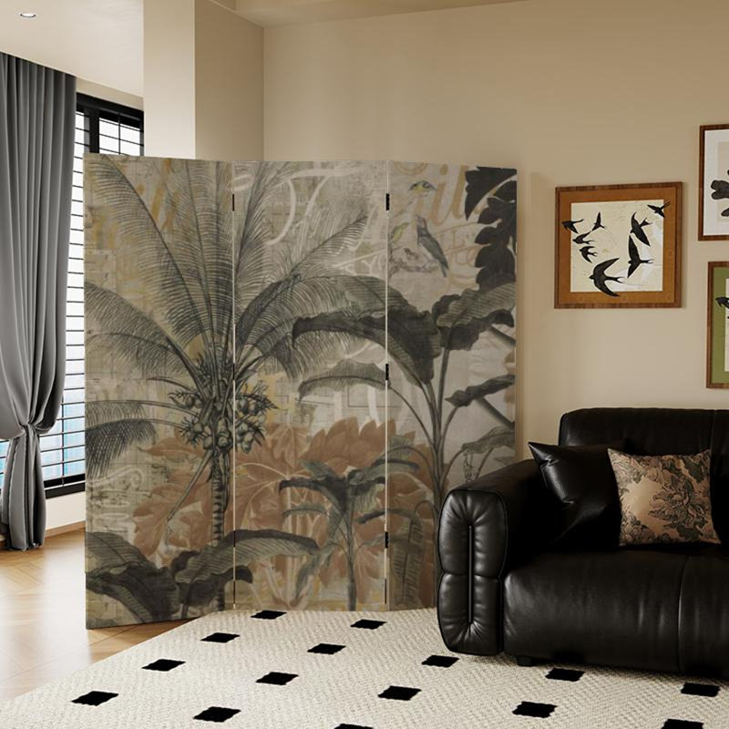 Cloison mobile 70,87 "style français, H 70,87 po x l 47,24 po x P 1,18 po