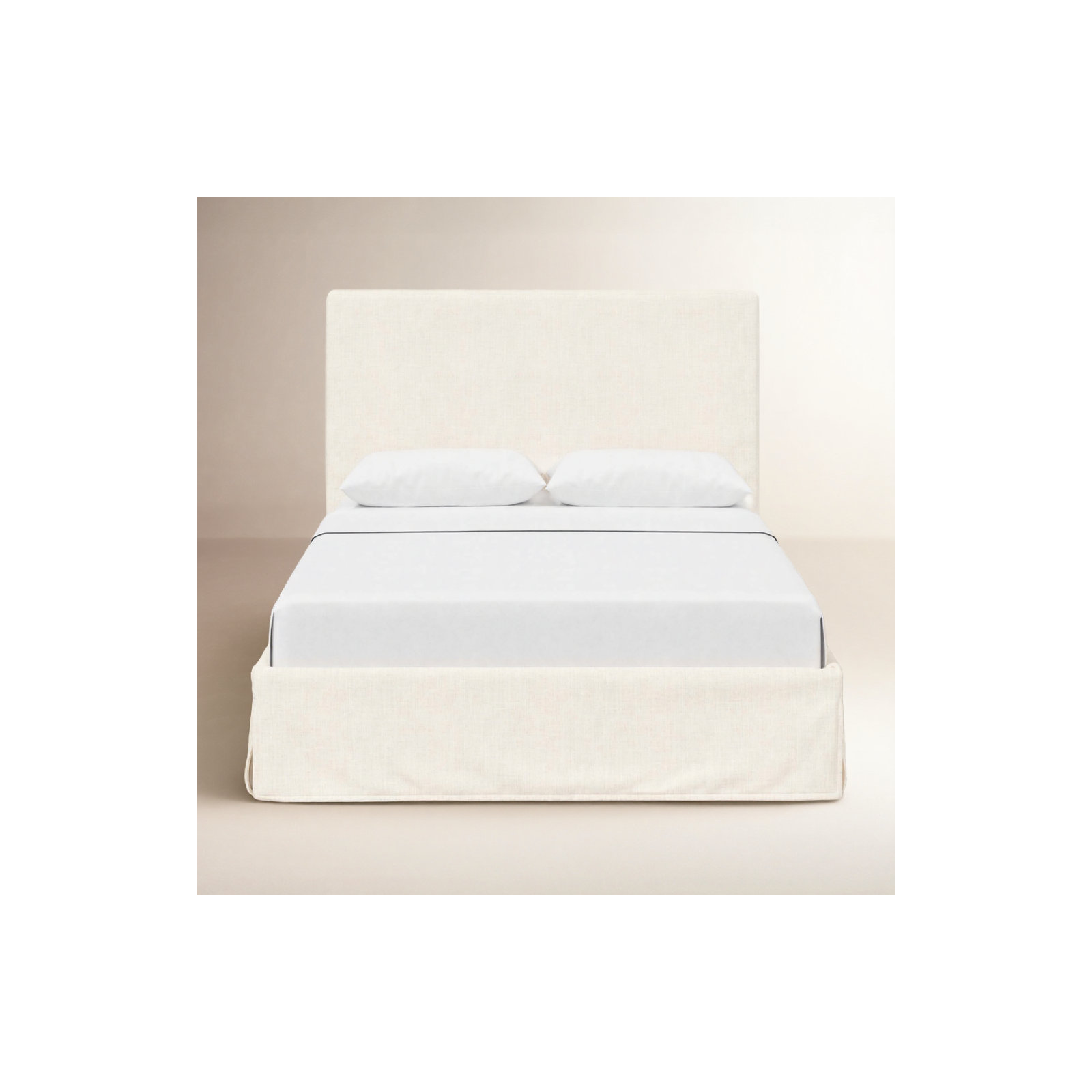 Verona Upholstered Slipcover Bed, Classic Chocolate Velvet, California King
