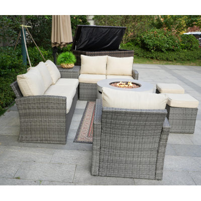 330 - Person Patio Conversation Set with Cushions