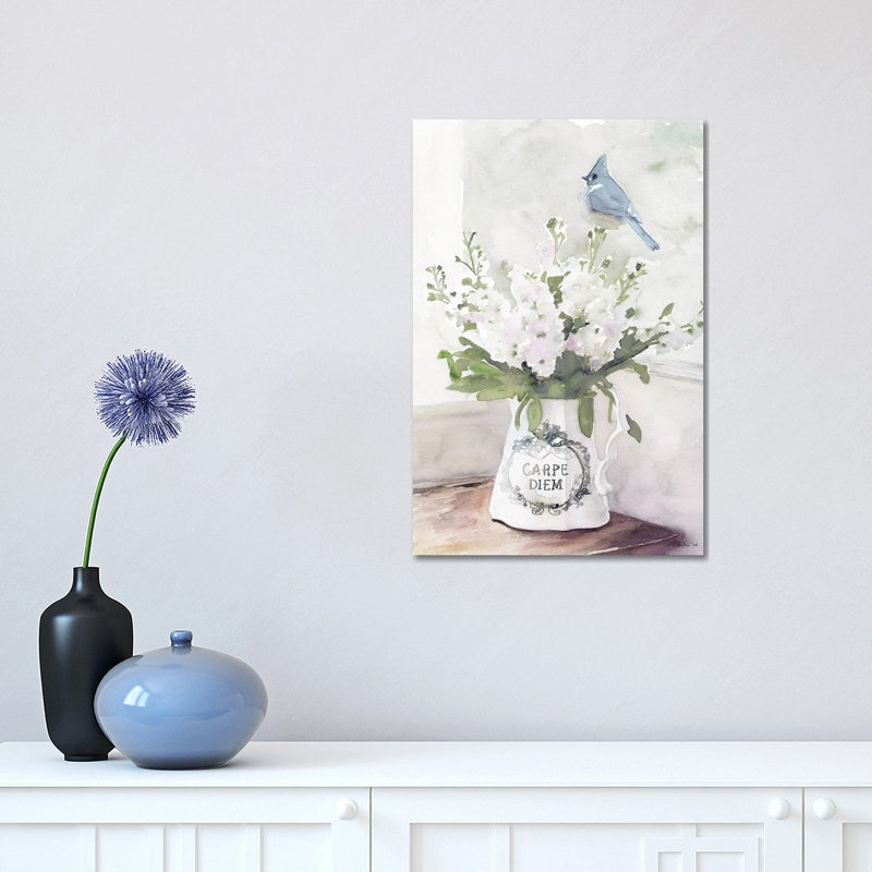Parisian Pot III by Stellar Design Studio - Painting on Canvas, Wrapped Canvas, 30.48 cm H x 45.72 cm W
