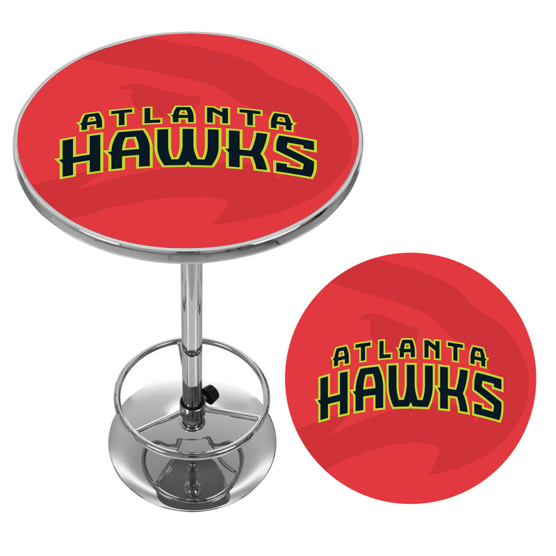 Table de bar NBA Fade avec repose-pieds, Hawks d'Atlanta