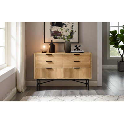 Jarryl Iron 5 -Drawer Accent Chest