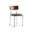 Chaise de dossier en acier inoxydable-763067698