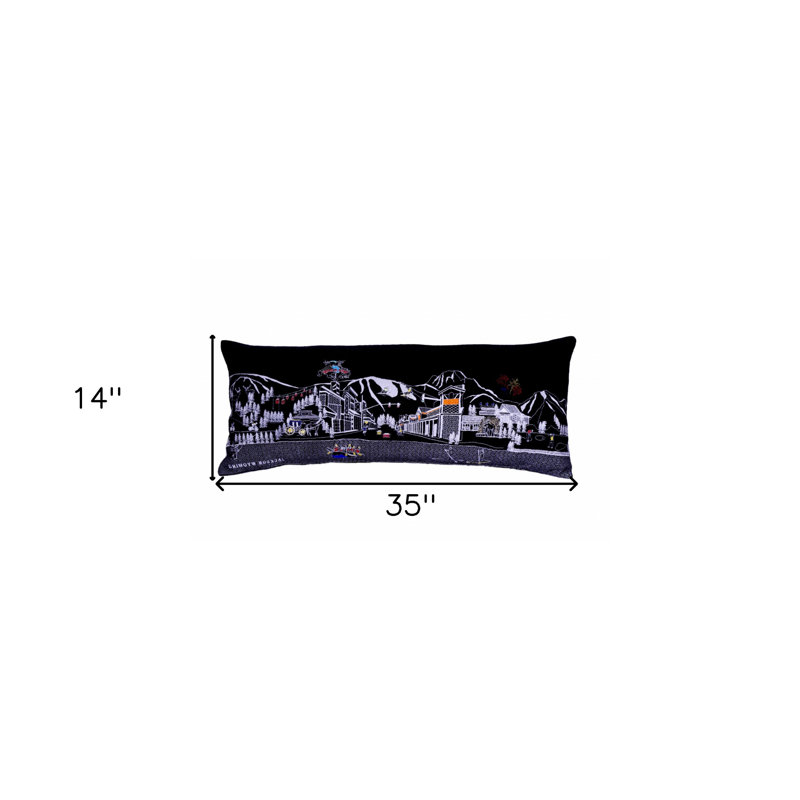 Coussin Jackson, Noir