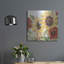  «Sunflower Joy A» par Jean Plout, art mural en métal, 24 po x 24 po-131632633