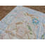Tapis oriental moderne Oushak coloré noué à la main 3 pi 11 po x 6 pi 3 po 5BEA1789016A4C75B188990D95F7DD60