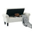 Banc de rangement en chenille 49,6 po Elisama-904300711