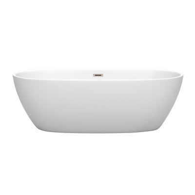 Juno 71'' x 32'' Soaking Acrylic Bathtub