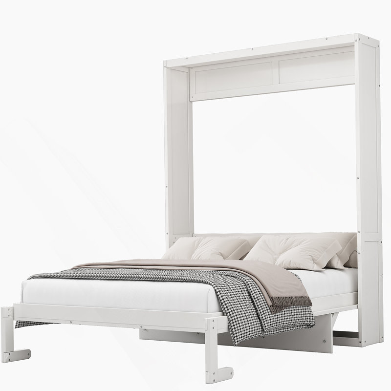 Lit escamotable avec lit escamotable et bureau pour chambre d'amis