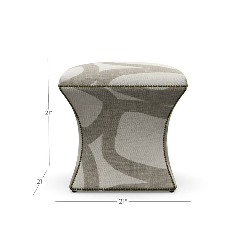 Roxie Square Ottoman, Keegan 225726
