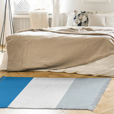 Chenille Striped Indoor Rug