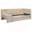 Lit de jour rembourré polyvalent avec plusieurs options de rangement et table d'appoint-1376160640
