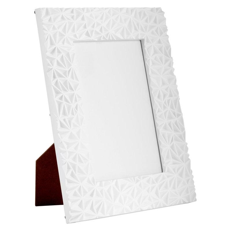 Grey Picture Frame, 5" x 7", White