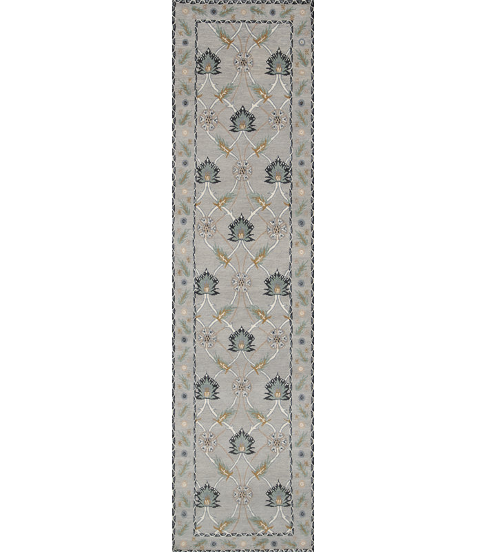 Persia Hand Woven Wool Oriental Area Rug, Runner 3' x 8'