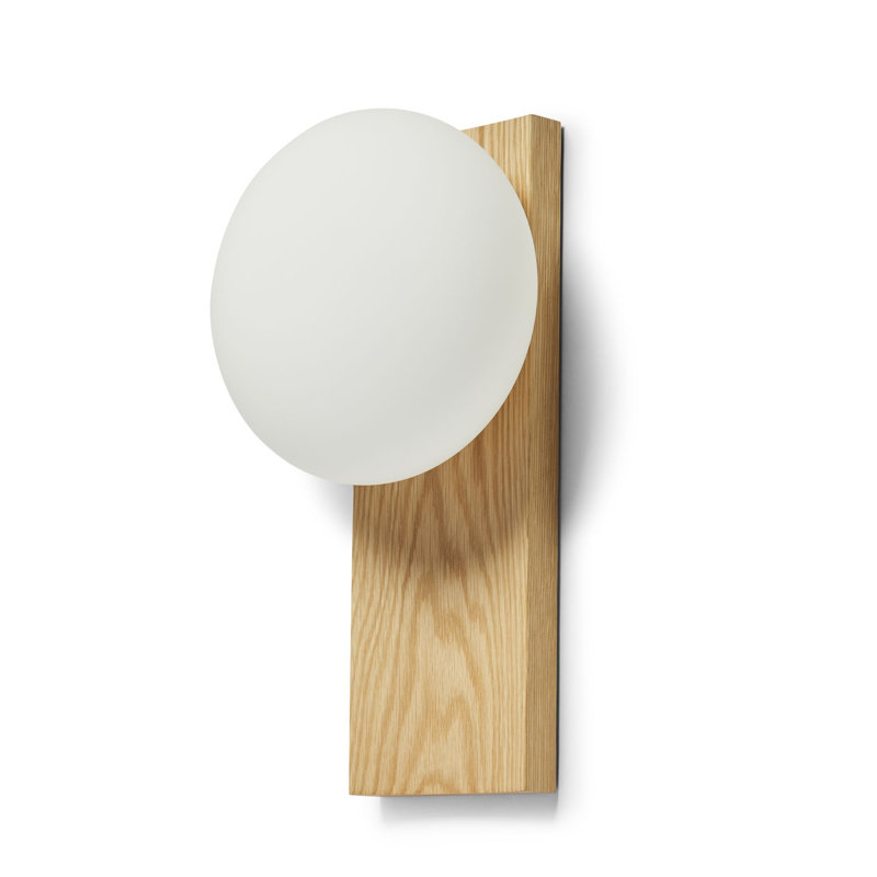 Dew Table/Wall Lamp, Oak