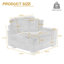 Upholstered Side Chair with Footstool-267339692
