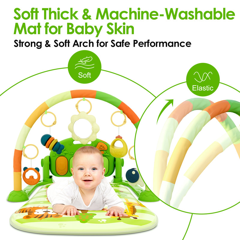 Tapis de jeu pour bébé Tapis de gymnastique pour bébé