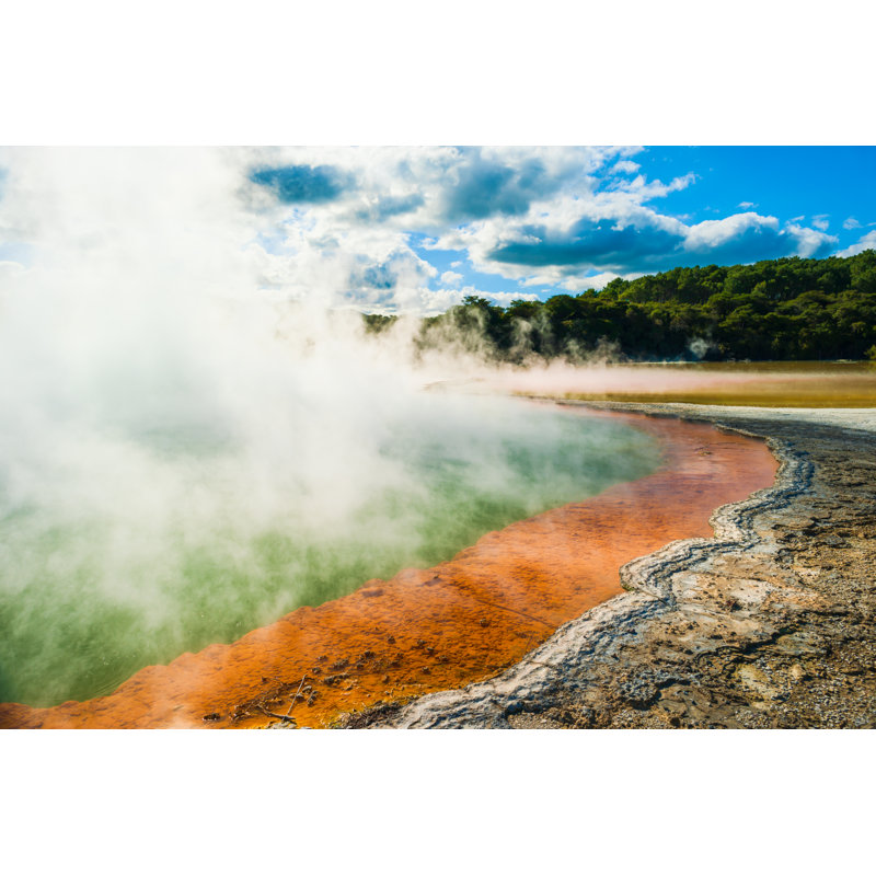 Champagne Pool - Wrapped Canvas Print, 51cm H x 76cm W x 3.8cm D