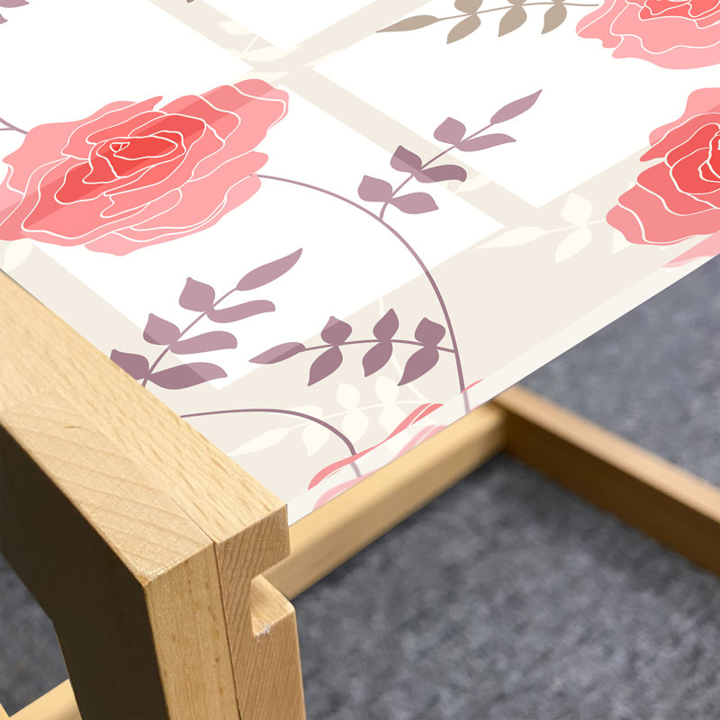 Table basse East Urban Home Rose, H 24,4 po x L 35,83 po x P 15,75 po