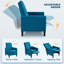 Single Reclining Chair With Adjustable Back & Footrest-819306718