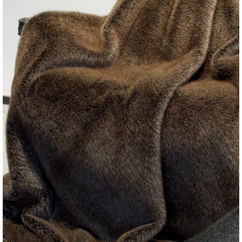 Jeté Luxury, Brun