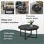 Table basse octogonale en bois Farmhouse Propre