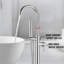 Floor Tub Filler with Diverter