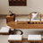 Wabi-sabi coffee table with minimal design