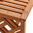 Averyann  47.2'' W Solid Wood Outdoor Bench, Natural Wood Garden Bench