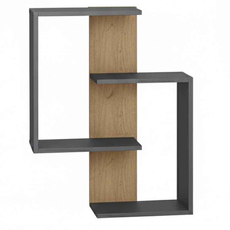 Nexus 3 Tiers Geometric Floating Display Shelf -  Wall Shelf