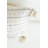 Beige Textured Lumbar with Tassels