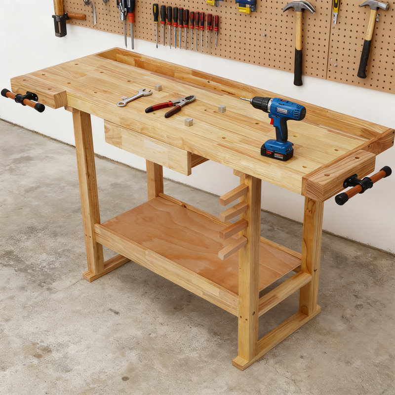 Bois 55 po Workbench