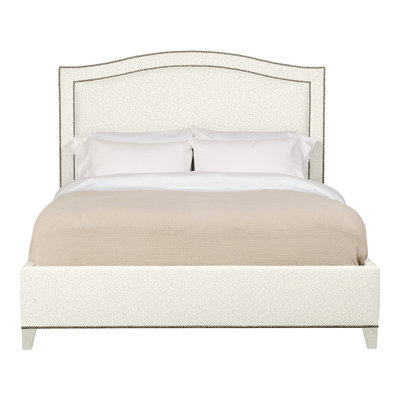 Caroline/Casey Queen Upholstered Low Profile Panel Bed