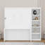 Lit escamotable double avec bureau et bibliothèque-863306185-863306186