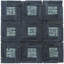 Landscape Wonder 2" x 2" Black Slate Novelty Mosaic Wall & Floor Tile