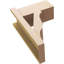 Bois de cèdre brut Funston Block TimberThane Perspector, brun clair apprêté-89129033