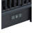 Chipley 23.03'' W Black Electric Fireplace Insert