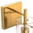 Brass Armed Wall Sconce Dimmable