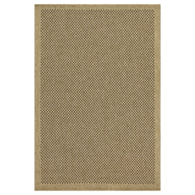 Durable Stain-resistant Polypropylene Flatweave Rug For Indoor And Outdoor Spaces