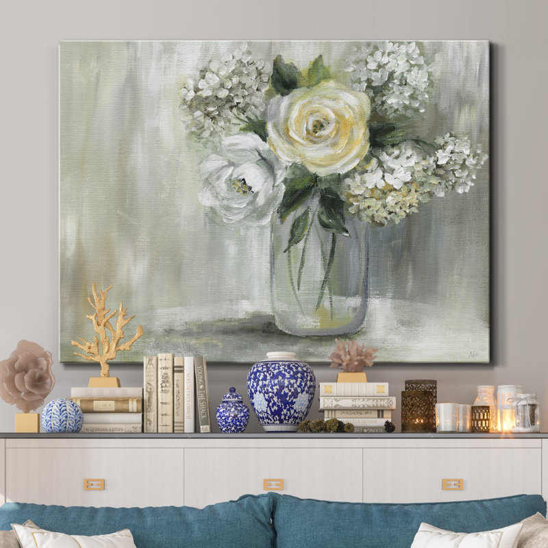 «Summer Nuance II» par J Paul - reproduction sur toile tendue, H 48 po x l 36 po x P 1 po