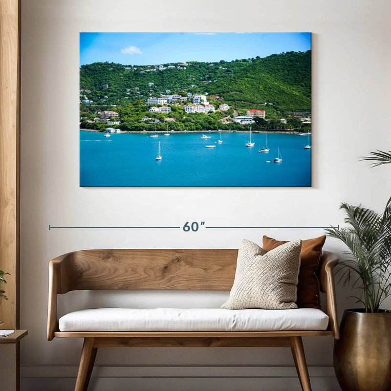 Gillard Ocho Rios Harbour, Jamaïque, H 32 po x l 48 po