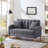 Charming Velvet Tufted Loveseat for Compact Living Spaces, Enhancing Comfort and Style-1437455759